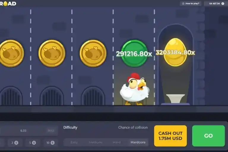 Раунд {Chicken Road} с предельным вознаграждением